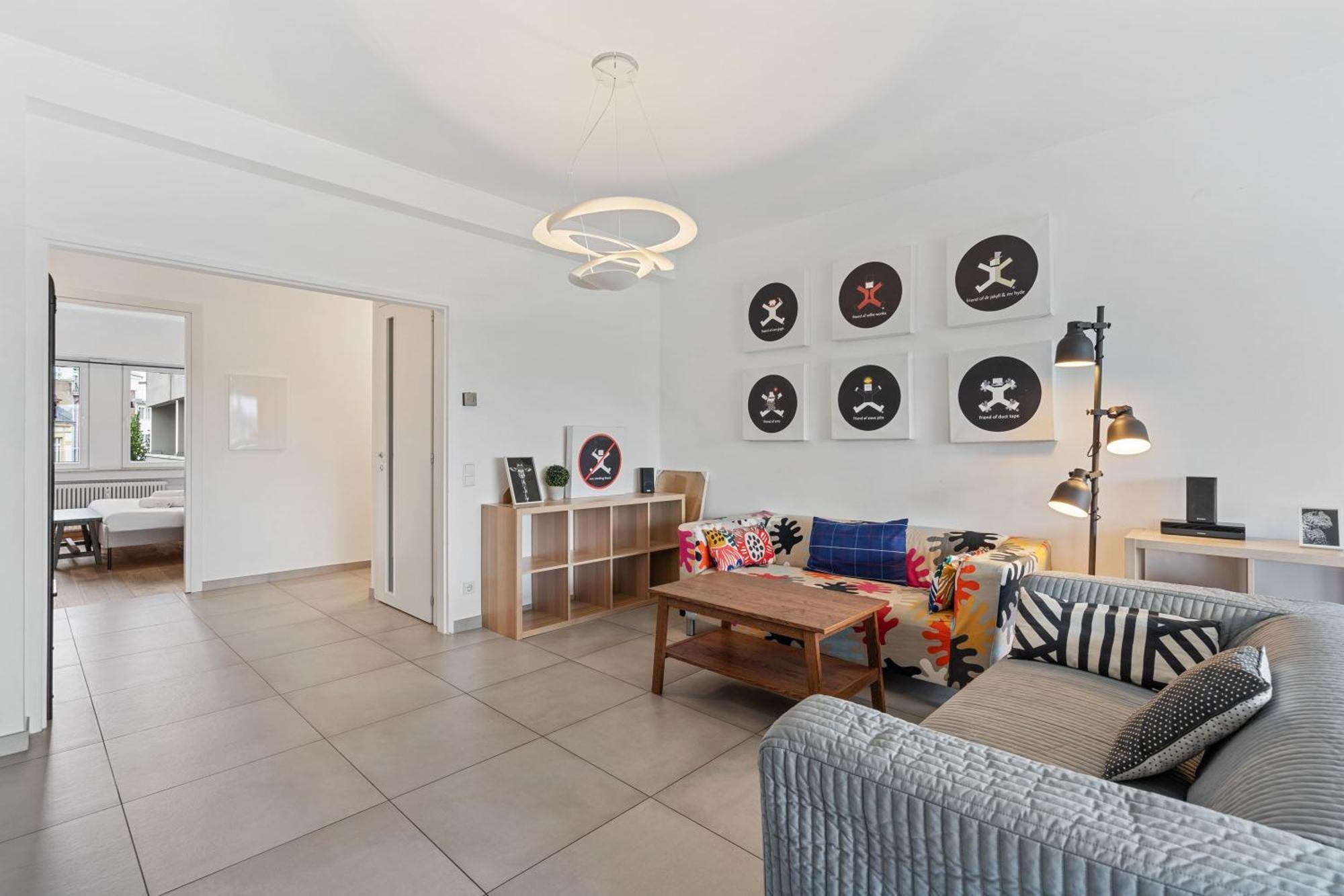 Central Lux 2Br Apt With City Views & Balcony Luxembourg By Eksteriør billede